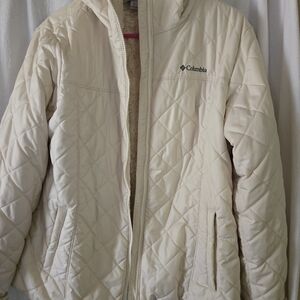 Columbia Women's Cream Quilted Jacket